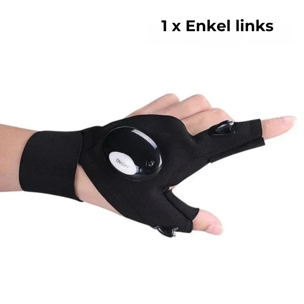 Handsfree LED zaklamp Waterdichte handschoenen