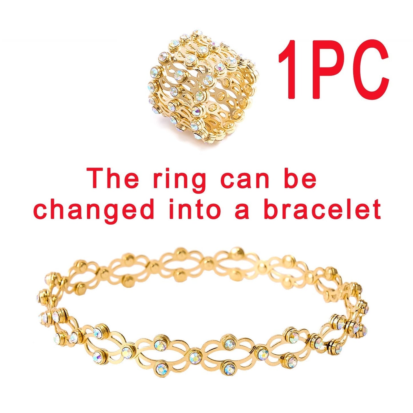 Verstelbare Armband-Ring
