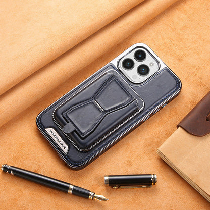 Magnetische Kaartenhouder Lederen iPhone Cover