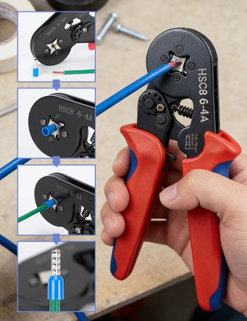 Multifunctionele Kabel Krimptang Set
