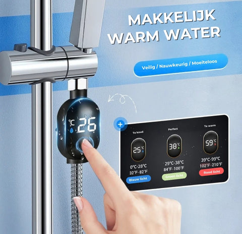 Digitale Waterverwarmer met Temperatuurdisplay