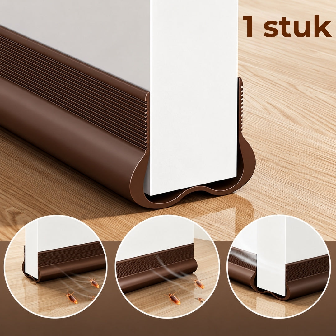 PVC Deurtochtstopper met Geluidsdemping