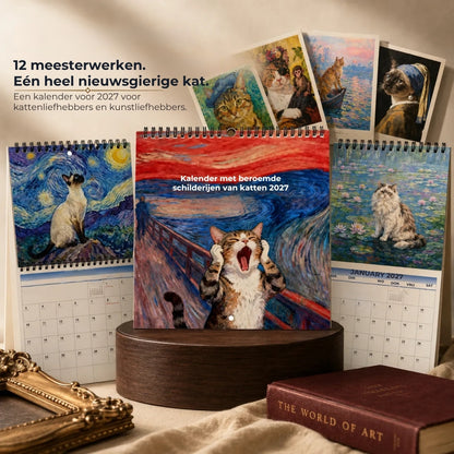 Katten Kunstkalender voor 2027