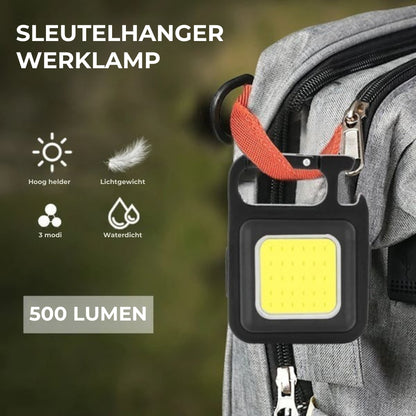 Draagbare mini-werklamp sleutelhanger
