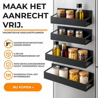 Magnetische Koelkastplank