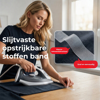 Opstrijkbare Zoomtape voor Kleding