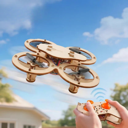 ✈️ DIY Houten Drone Bouwpakket