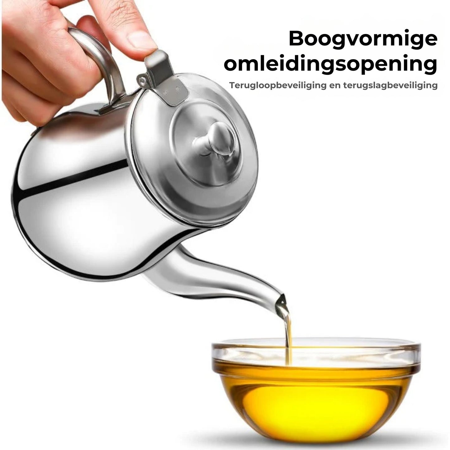 Roestvrijstalen oliezeefpan