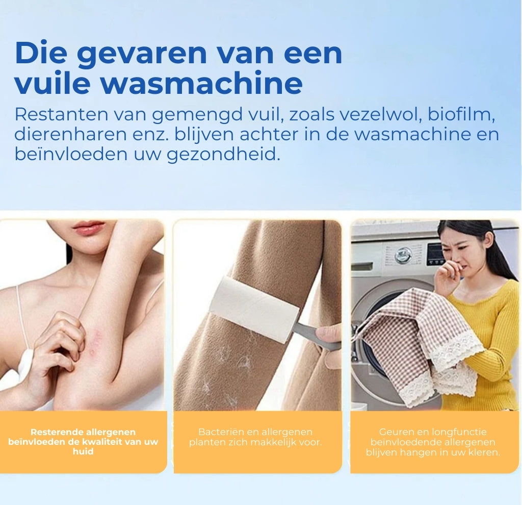 Wasmachine reinigingstabletten