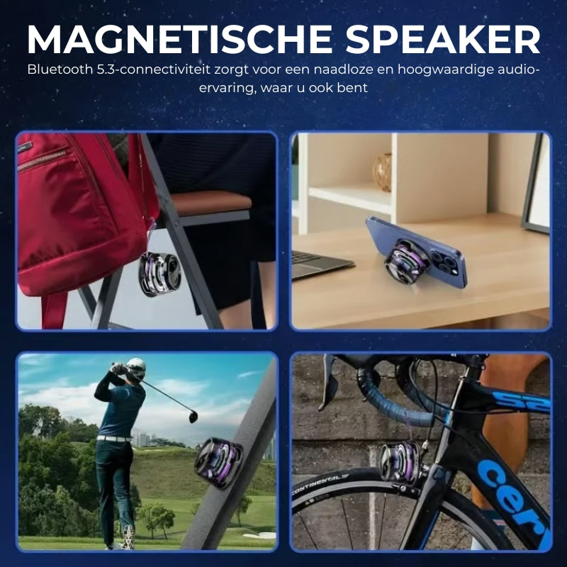 Magnetische Bluetooth Luidspreker