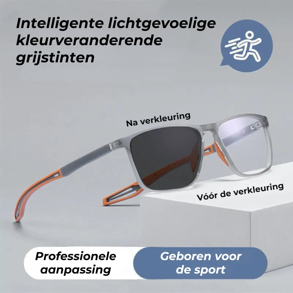 ULTRA-LICHTGEWICHT SPORT TR VIERKANT FRAME LEESBRILLEN