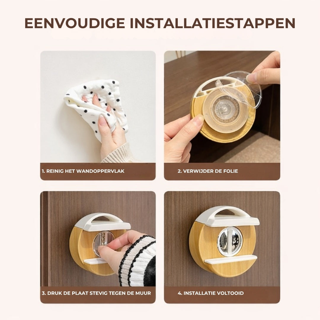 Verlengkabel Organizer met Zuignap