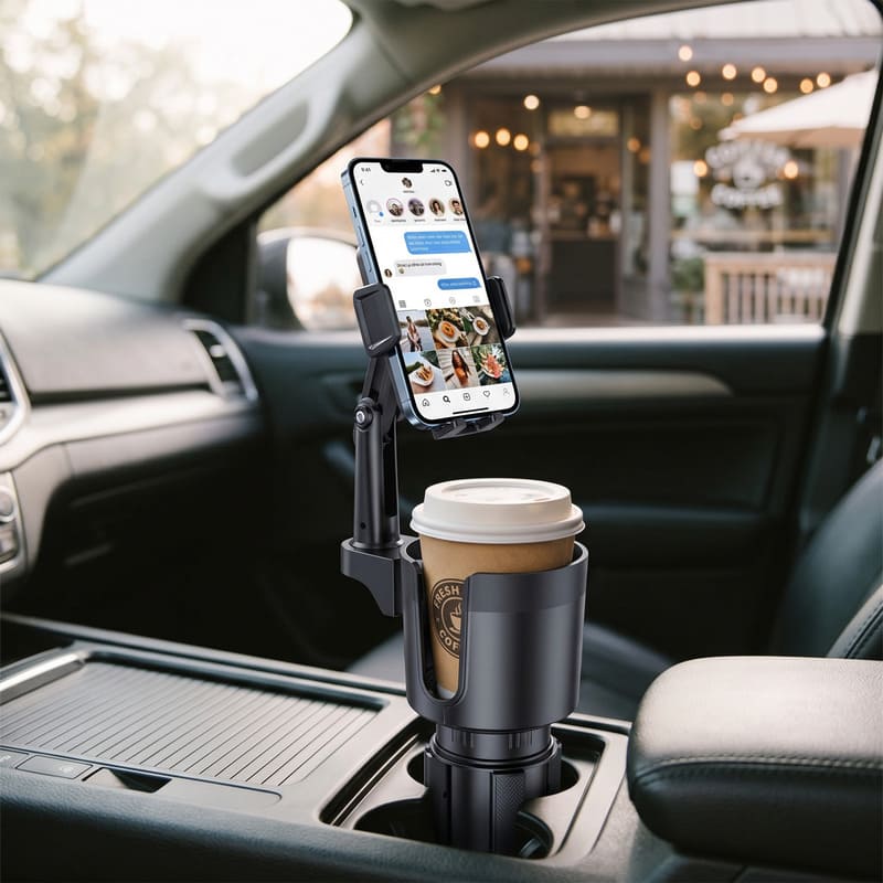 2-in-1 Beker- en Telefoonhouder