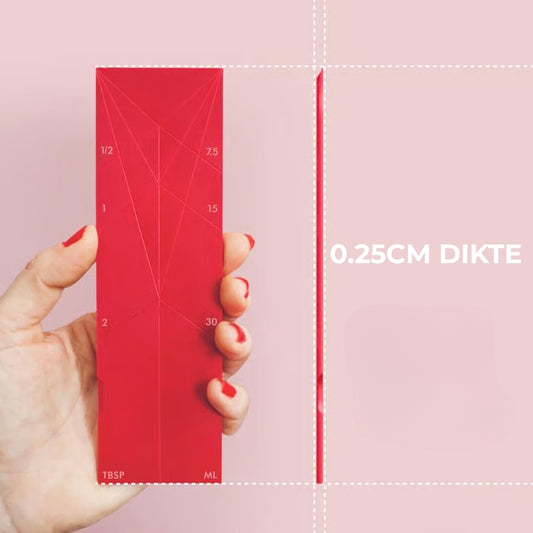 Platte 3-in-1 Opvouwbare Magnetische Maatlepels