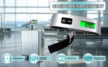 Draagbare digitale bagageweegschaal