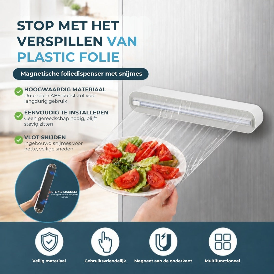 Magnetische Snijmachine voor Vershoudfolie