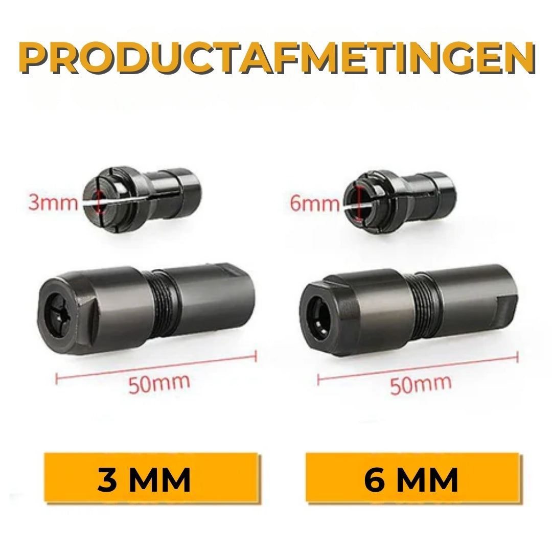 Aangepaste adapter voor haakse slijpmachine