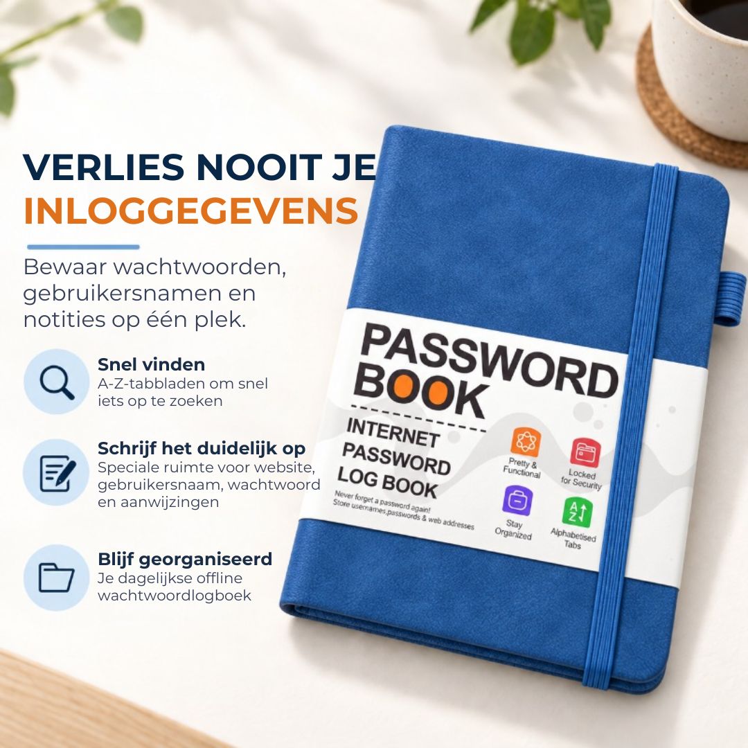 Alfabetisch Wachtwoordboek met Kleurcodering