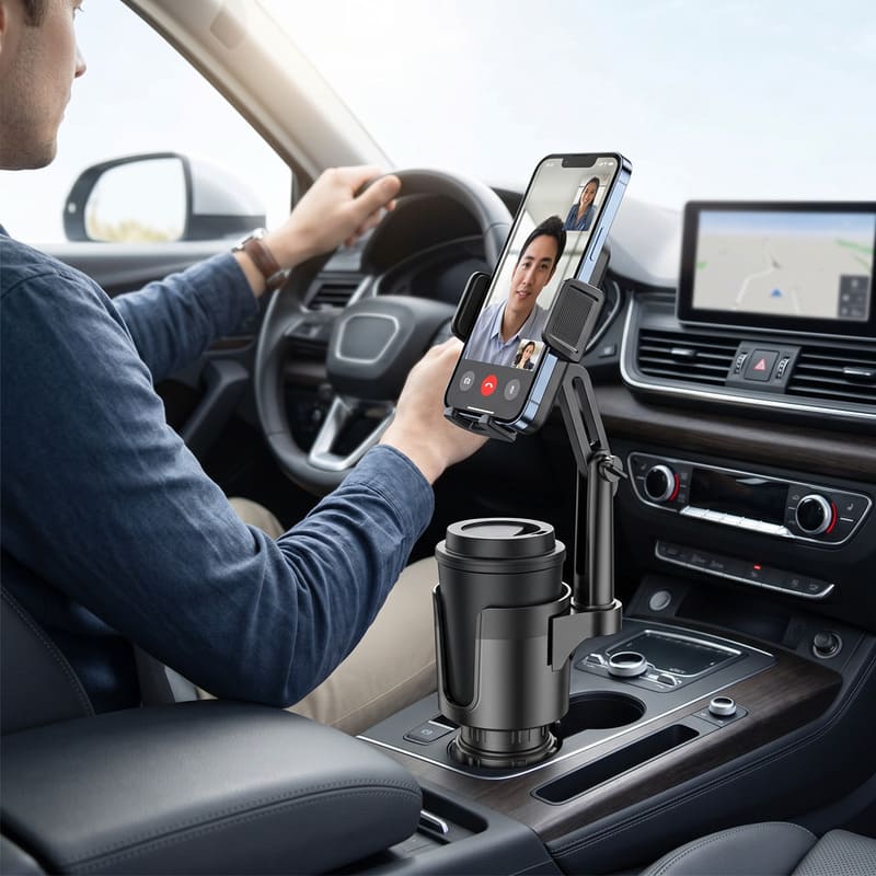 2-in-1 Beker- en Telefoonhouder