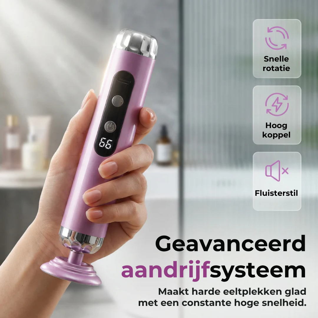 Elektrische voetslijpmachine met 5 snelheden