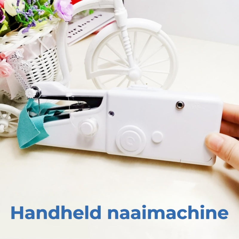 Mini handheld naaimachineset – draadloos, draagbaar en klaar om te naaien