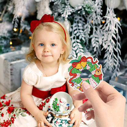 Kerstversiering DIY Sticker-Kerstbollen