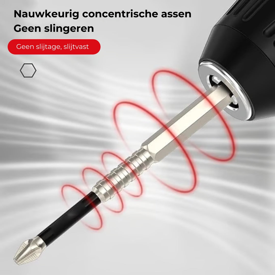 Antislip Schroevendraaierbits - Set van 6 Stuks