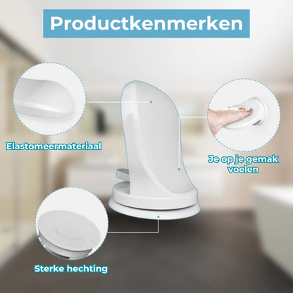 Douche Voetsteun met Vacuümklem