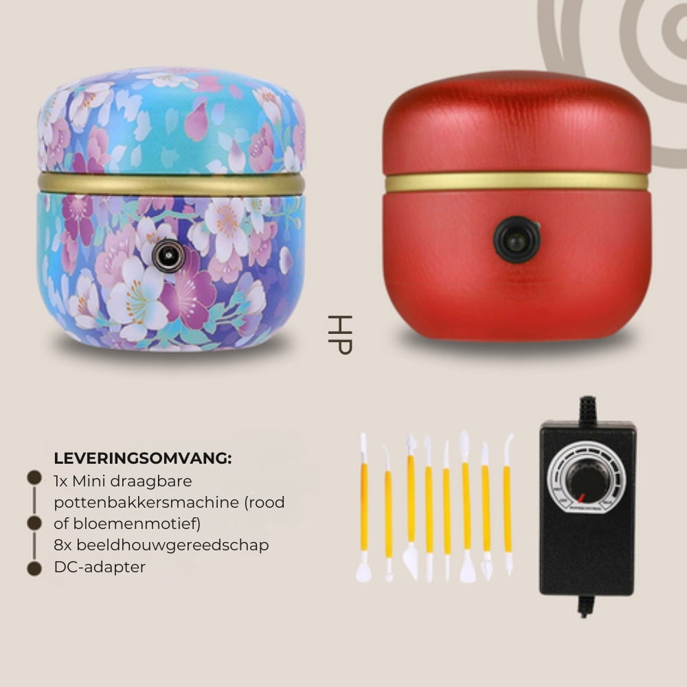 Poterio™ | Mini Draagbare Pottenbakkersmachine
