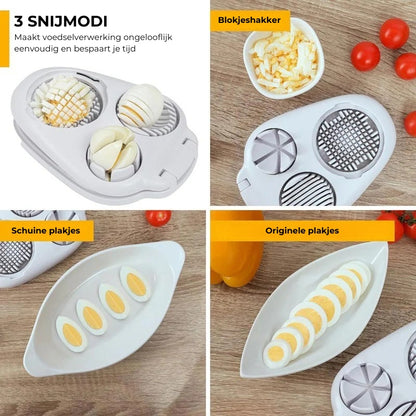 Multifunctionele 3-in-1 Eiersnijder