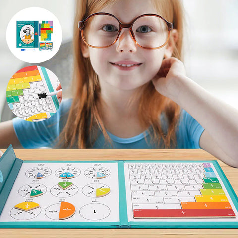 Leren Rekenen - Magnetische Deelpuzzels voor kinderen