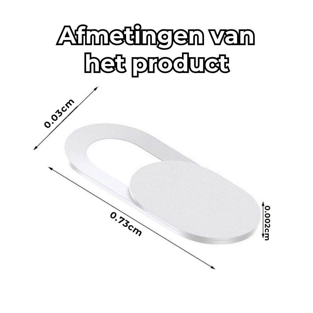 Schuifbare technologie privacyafdekking (20 stuks)