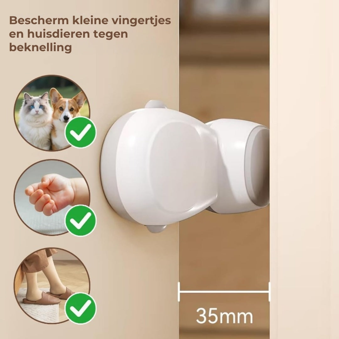 Deurstopper veiligheidsbescherming - Kids en huisdieren
