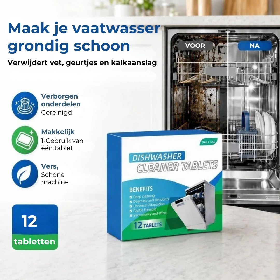 Vaatwas Reinigingstabletten