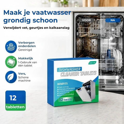 Vaatwas Reinigingstabletten