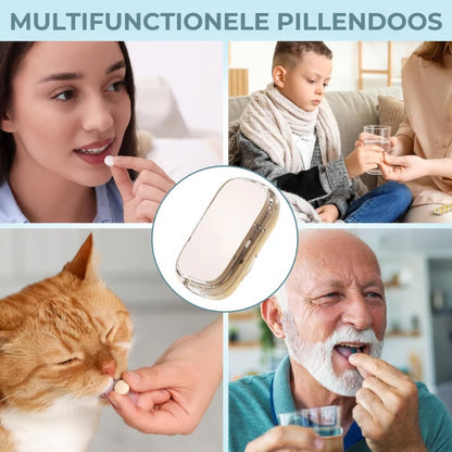 Draagbare Pillensnijder