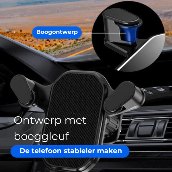 Wendbare en stevige telefoonhouder (auto)