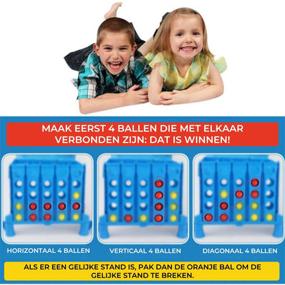 Stuiterend 4-Op-Een-Rij Spel - Bouncing Ball
