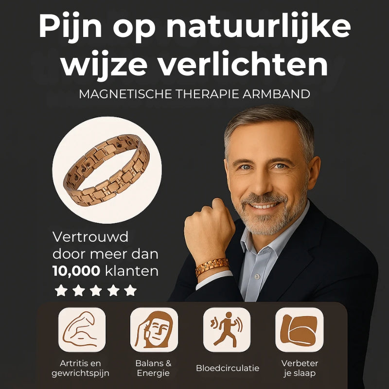 VitalFlow™ koperen band