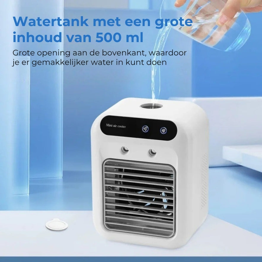 Draagbare 3-in-1 airconditioner – Frisse lucht waar je ook bent, zonder kabels