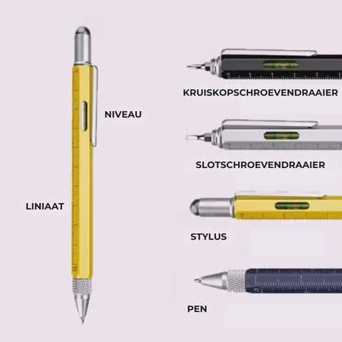 🎅 6-in-1 multifunctionele styluspen