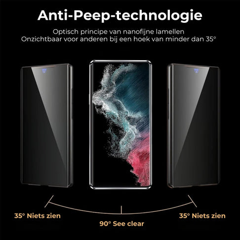 🔥Samsung Privacy magnetisch dubbelzijdig gehard glazen hoesje
