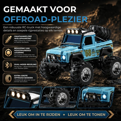 Metalen Off-Road Truck op Afstandbediening