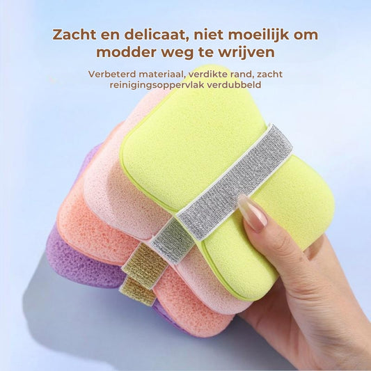 Exfoliërende Handzeep Sponszakje - 2 Stuks