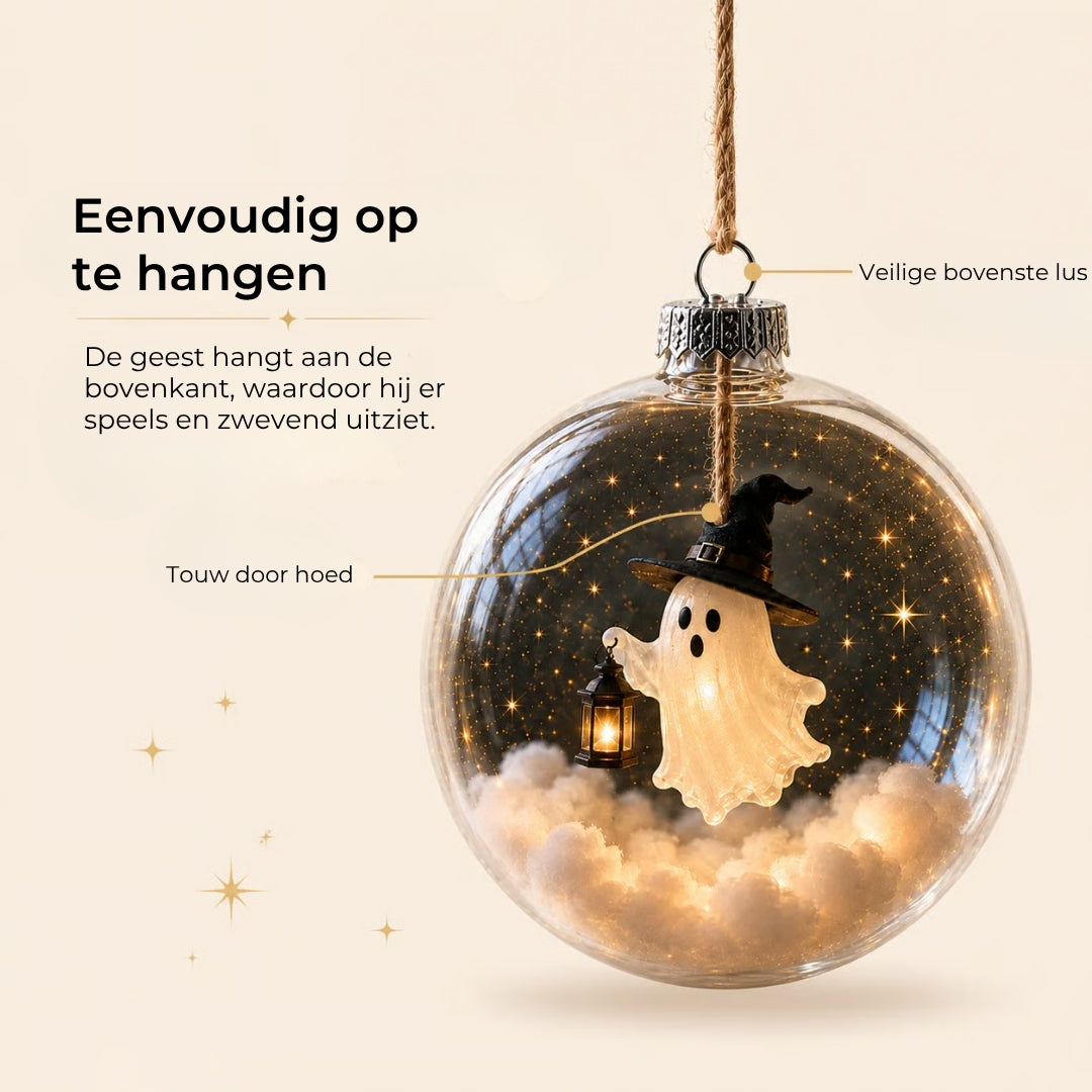 Halloween LED Miniatuurbal - Boomdecoratie