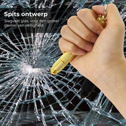 Pocket Cutter - Zakmes Sleutelhanger en Auto Noodraambreker