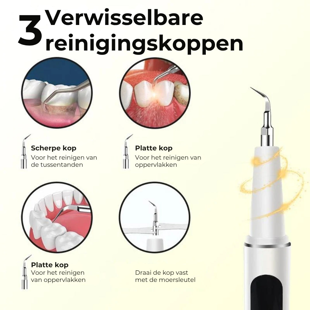 Ultrasone elektrische tandreinigingspen