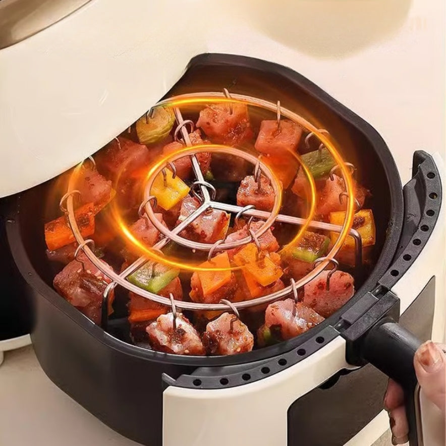 🥩Airfryer Barbecuerek, verticale saté