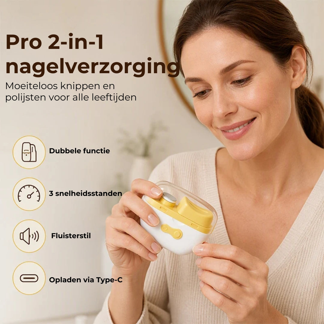 Elektrische Nagelknipper en Nagelvijl