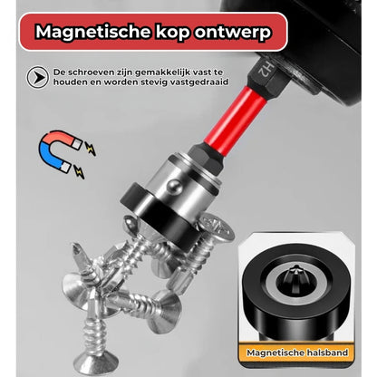 Magnetische S2-staalbitten met dieptebegrenzing